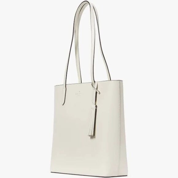 kate spade | Bags | Kate Spade Jana Tote Leather Bag Flower  Kate Spade Jana Tote Leather Bag & Flower Card Holder Bundle NWT Elegant Gift